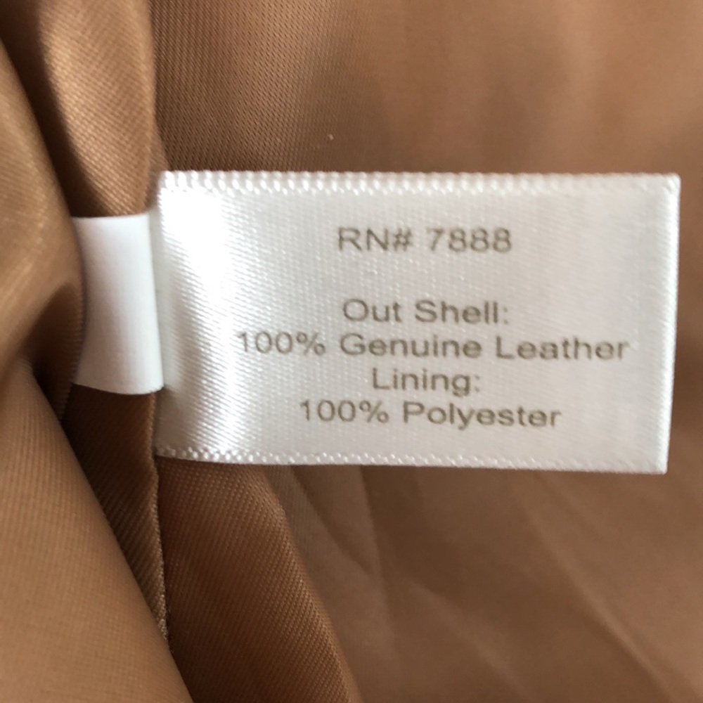 Boston Proper Lined Leather Chic Jacket - image 4